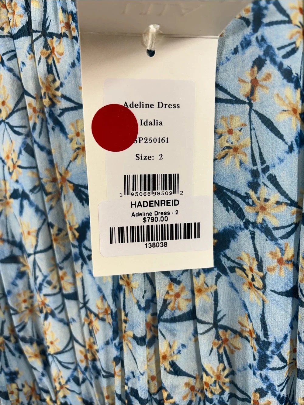Ulla Johnson Adeline Midi Dress in Idalia 2 NWT 100% Silk - Picture 6 of 9